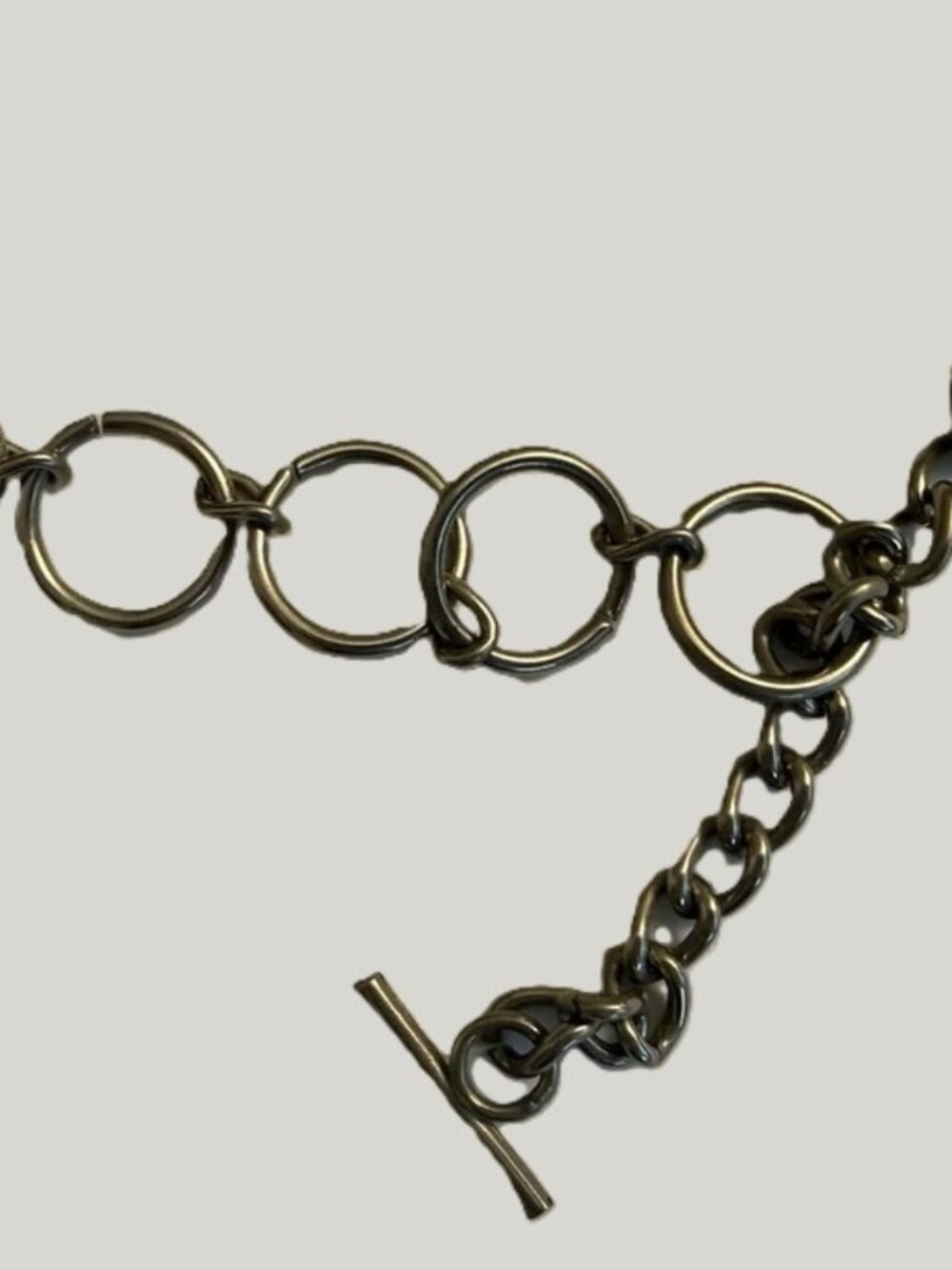 Groovy Silver Chain Belt